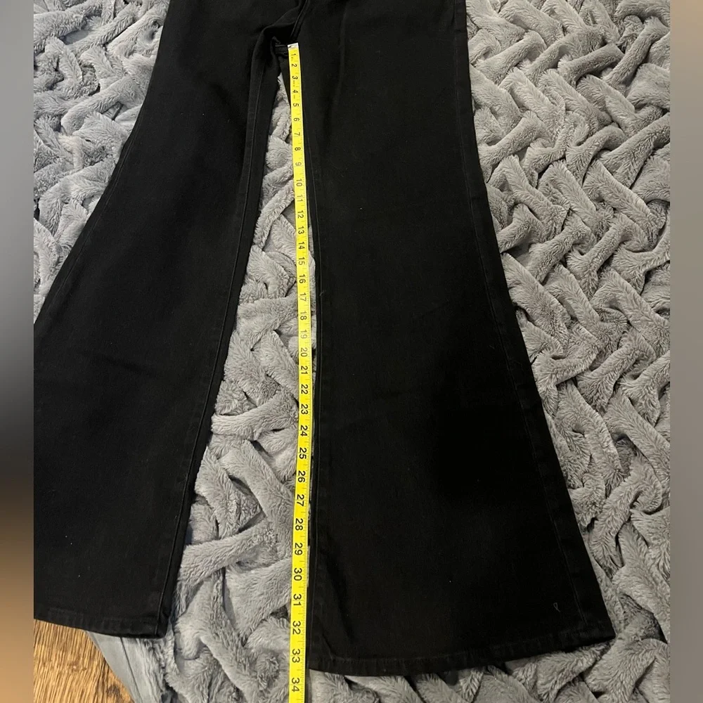 NWT 7 For All Mankind Black Flare Jeans